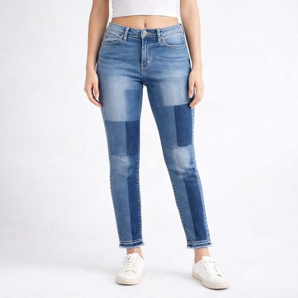 J Brand Denim - J Brand Premium Skinny Jeans | Size 30 | Patchwork Denim